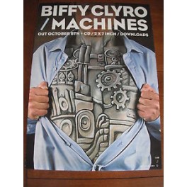 Biffy Clyro - Machines promo poster
