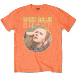 David Bowie Hunky Dory orange t-shirt