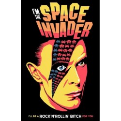 Space Invader Butcher Billy limited Giclée art print